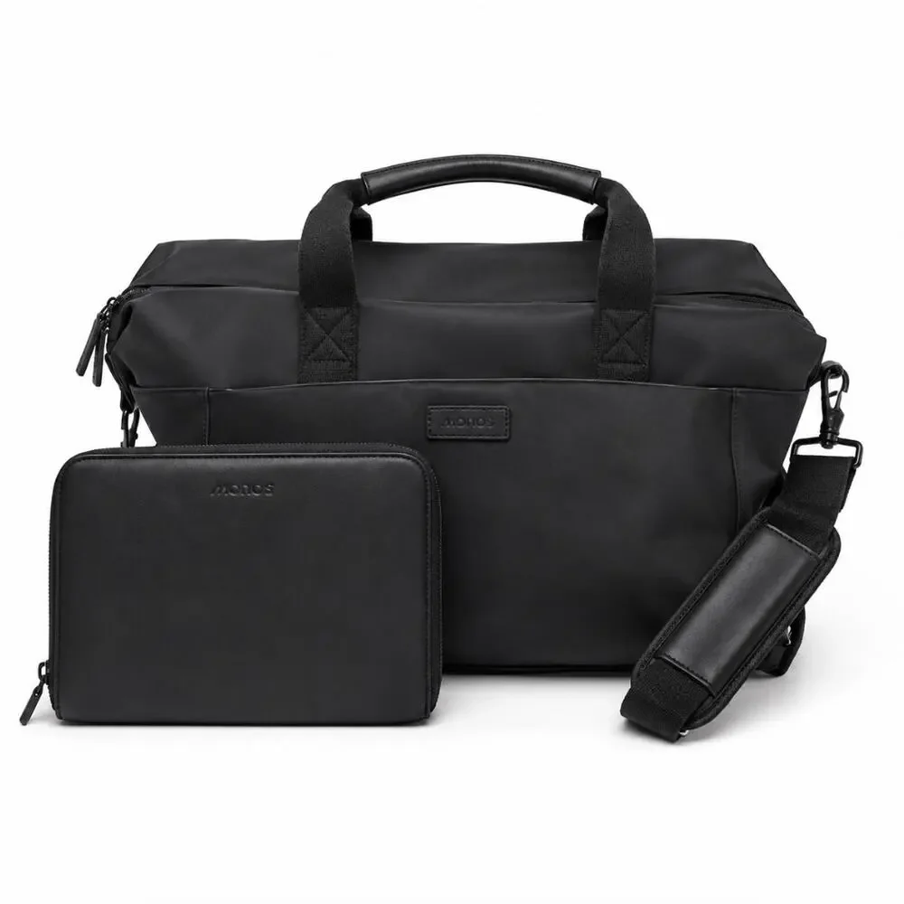 MONOS Metro Duffel Bag Carbon Black + Metro Folio Kit $285